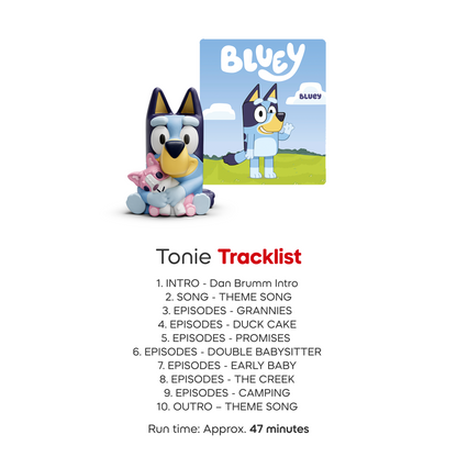 Tonies - Bluey Toniebox 2 Play Set - Sky Blue - Electronics
