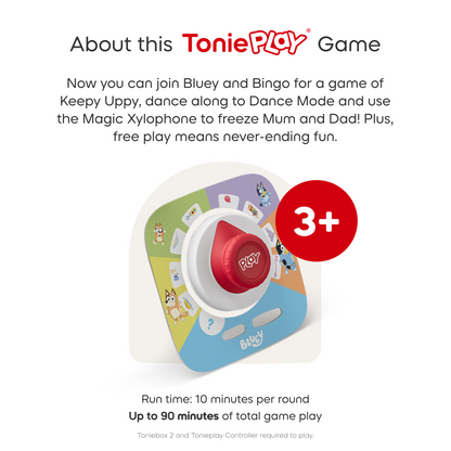 Tonies - Bluey Toniebox 2 Play Set - Sky Blue - Electronics