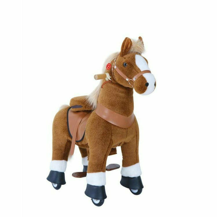 PonyCycle, Inc. - Brown Model U Ride-On Horse - 3-4 Years - Plush