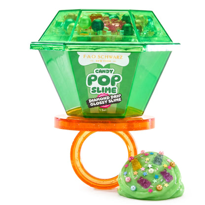 FAO Schwarz - Candy Pop Slime – Diamond Drip Glossy Slime - Creativity