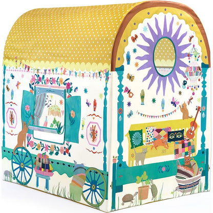 Djeco - Caravan Playhouse Tent - Preschool