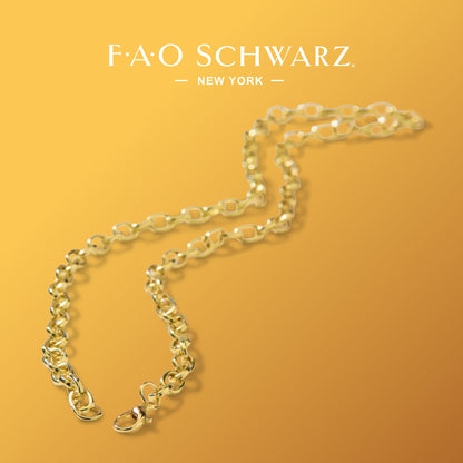 FAO Schwarz - Charm Squad Gold Necklace - Fashion Activity and Roleplay