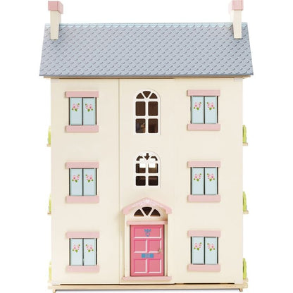 Le Toy Van - Cherry Tree Hall Wooden Dollhouse - Preschool