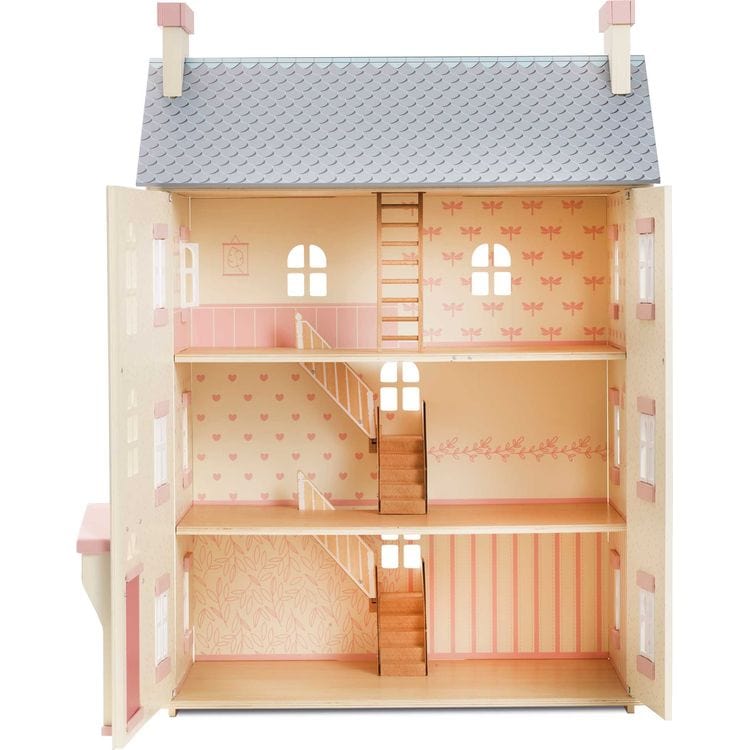 Le Toy Van - Cherry Tree Hall Wooden Dollhouse - Preschool
