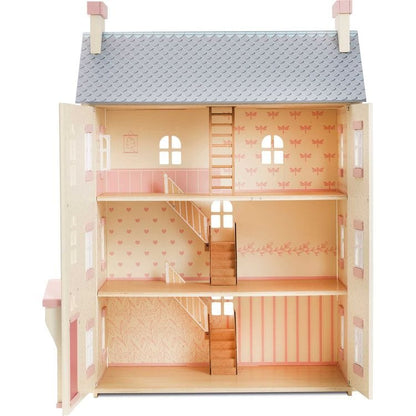 Le Toy Van - Cherry Tree Hall Wooden Dollhouse - Preschool