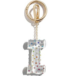 Minibar by BaubleBar - Confetti Initial Bag Charm - I - Trend Accessories