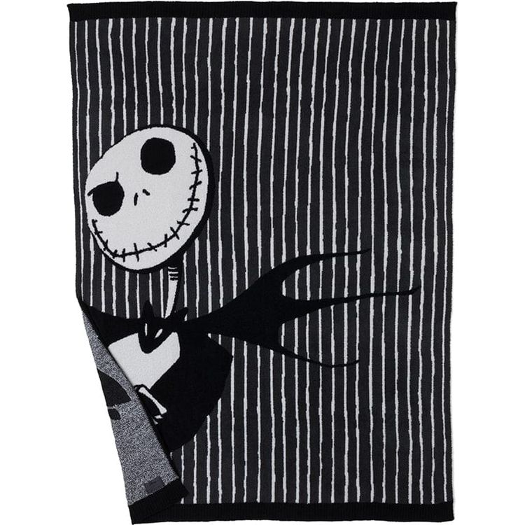 Barefoot Dreams - CozyChic Disney Jack Skellington Throw - Trend Accessories