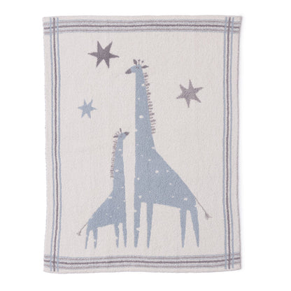 Barefoot Dreams - CozyChic Giraffe Stroller Blanket - Raindrop Multi - Infants