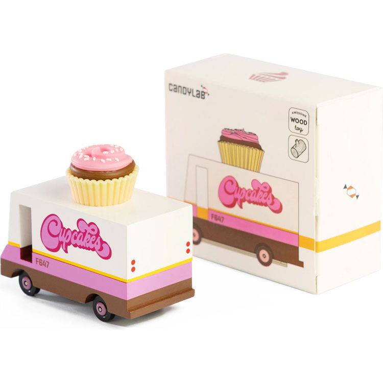 Candylab - Cupcake Van Toy Car - Vehicles