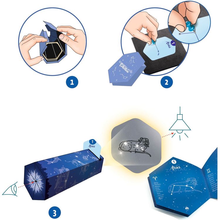 Djeco - DIY Constellations Craft Kit - Creativity