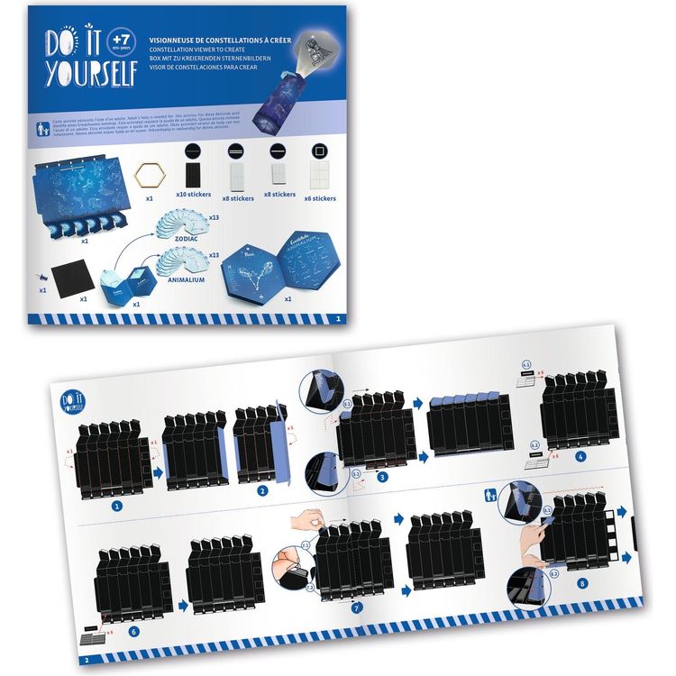 Djeco - DIY Constellations Craft Kit - Creativity