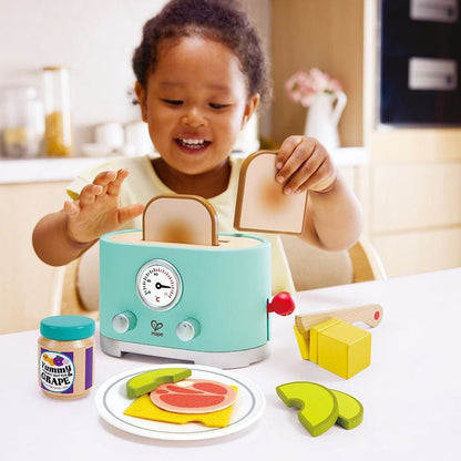 Hape - Ding & Pop-Up Pretend Play Toaster - Preschool