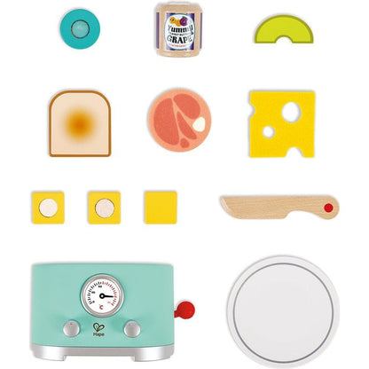 Hape - Ding & Pop-Up Pretend Play Toaster - Preschool