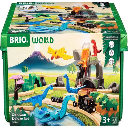 Brio - Dinosaur Deluxe Train Set - Preschool