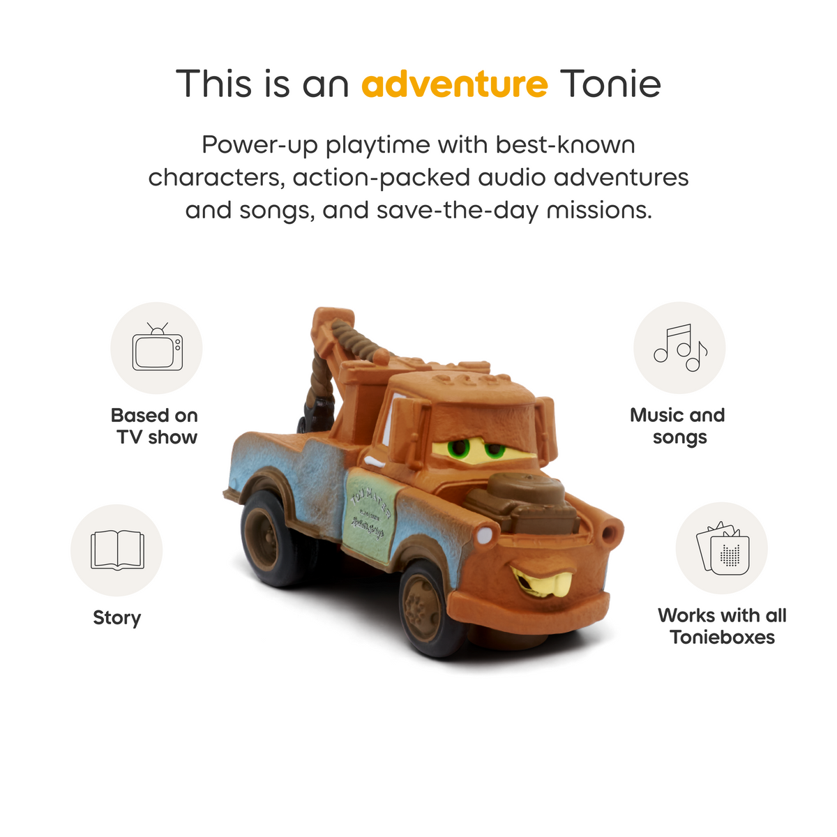 Tonies - Disney & Pixar Cars: Mater Tonie - Electronics