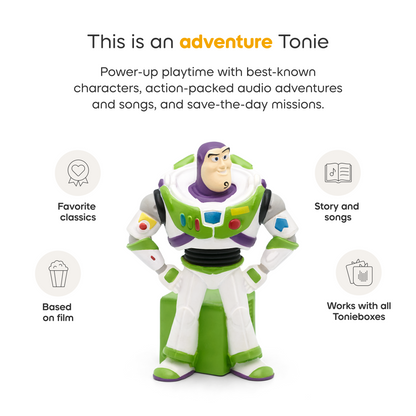 Tonies - Disney & Pixar Toy Story 2: Buzz Lightyear Tonie - Electronics