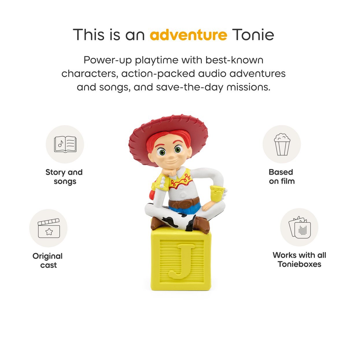 Tonies - Disney & Pixar Toy Story 3 & 4: Jessie Tonie - Electronics