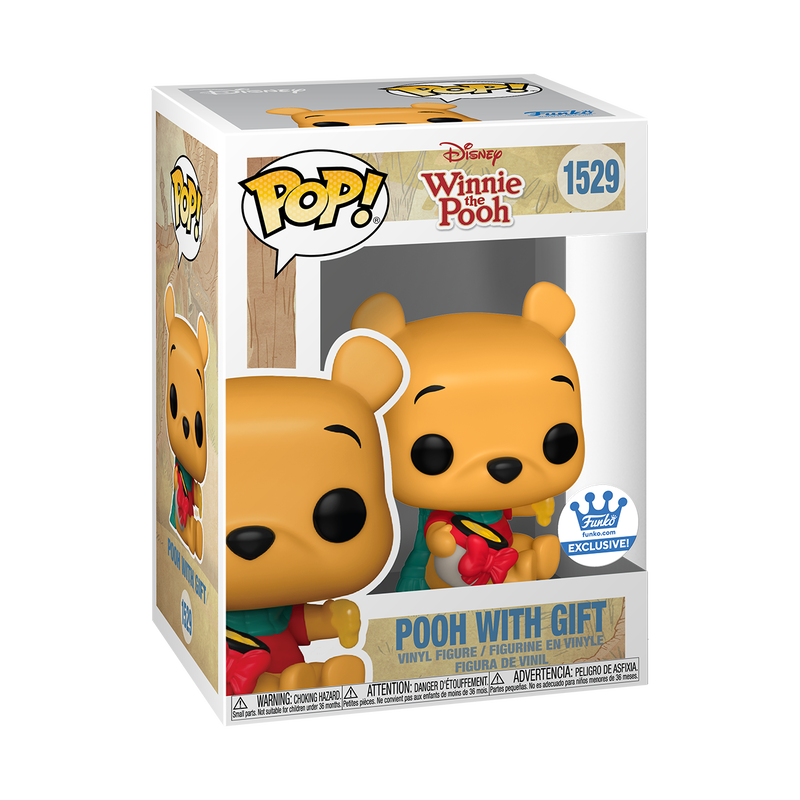 Funko - Disney Pop! Pooh with Gift - World of Funko
