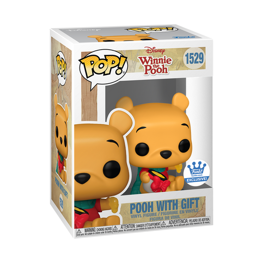 Funko - Disney Pop! Pooh with Gift - World of Funko