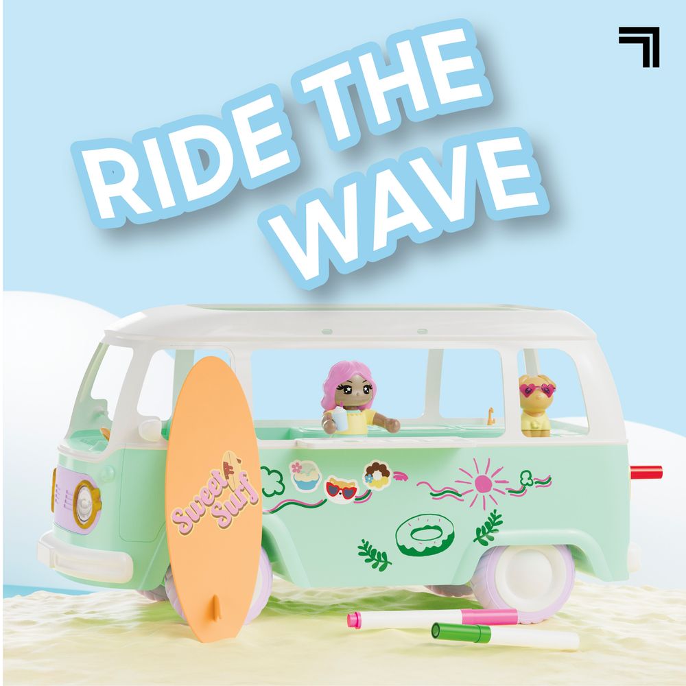 Sharper Image - Doodle Sweets Shop Customizable RC Van - Vehicles