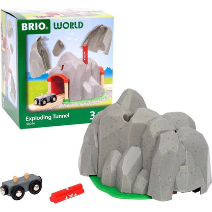 Brio - Dynamite Mountain Exploding Tunnel - Preschool