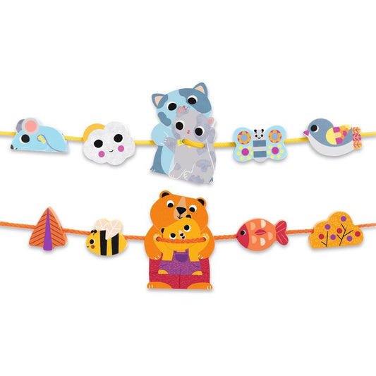 Djeco - EL: FilaMum Threading Activity Toy - Preschool