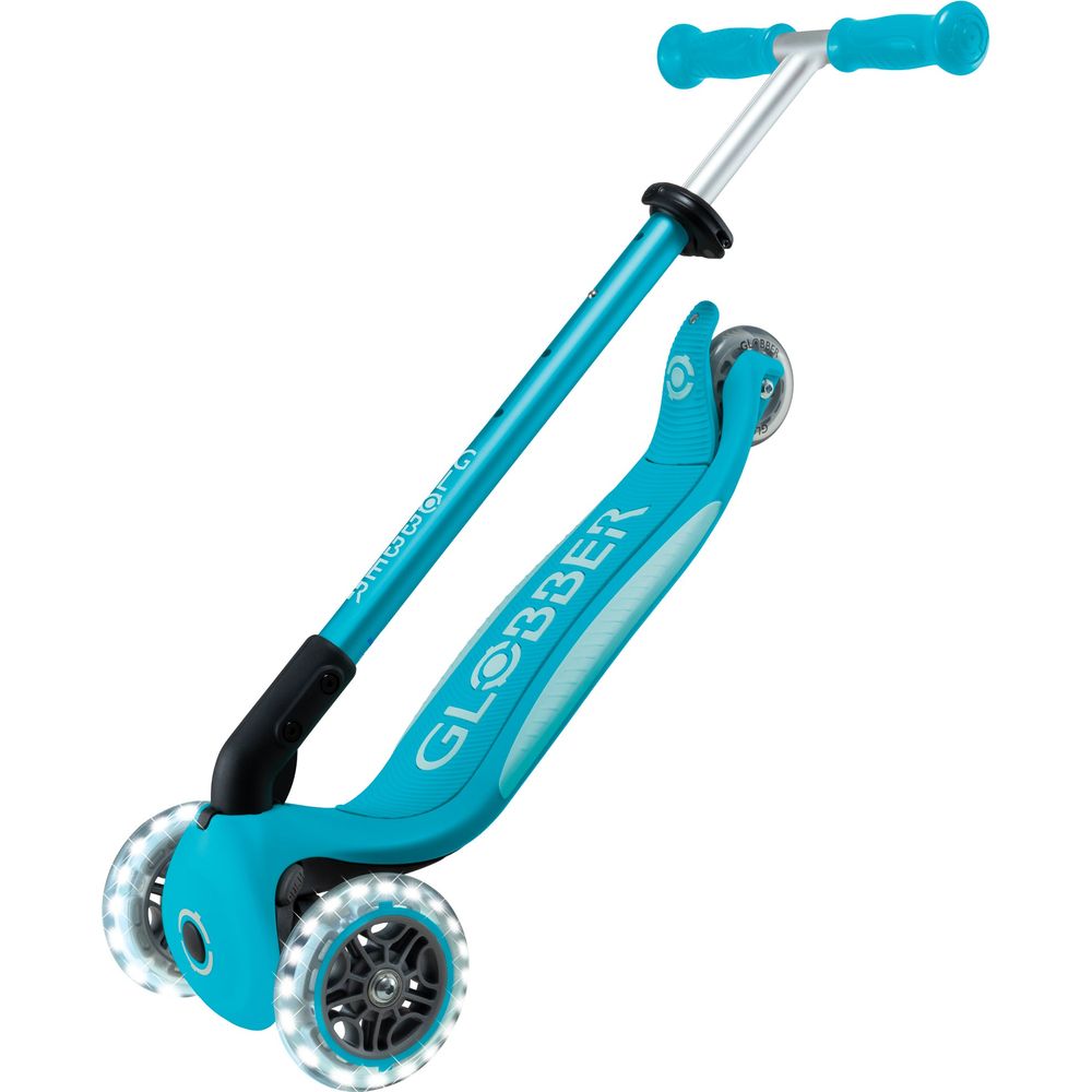 Globber - Elite Lights Scooter - Aqua - Outdoor