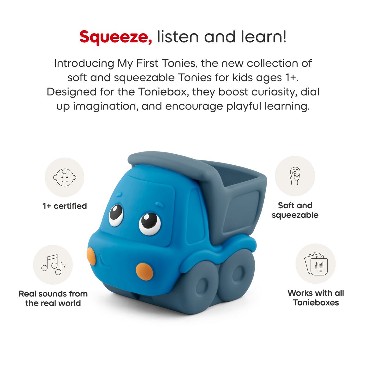 Tonies - Exclusive Toniebox 2 Bundle: Jungle + Construction - Sky Blue - Electronics