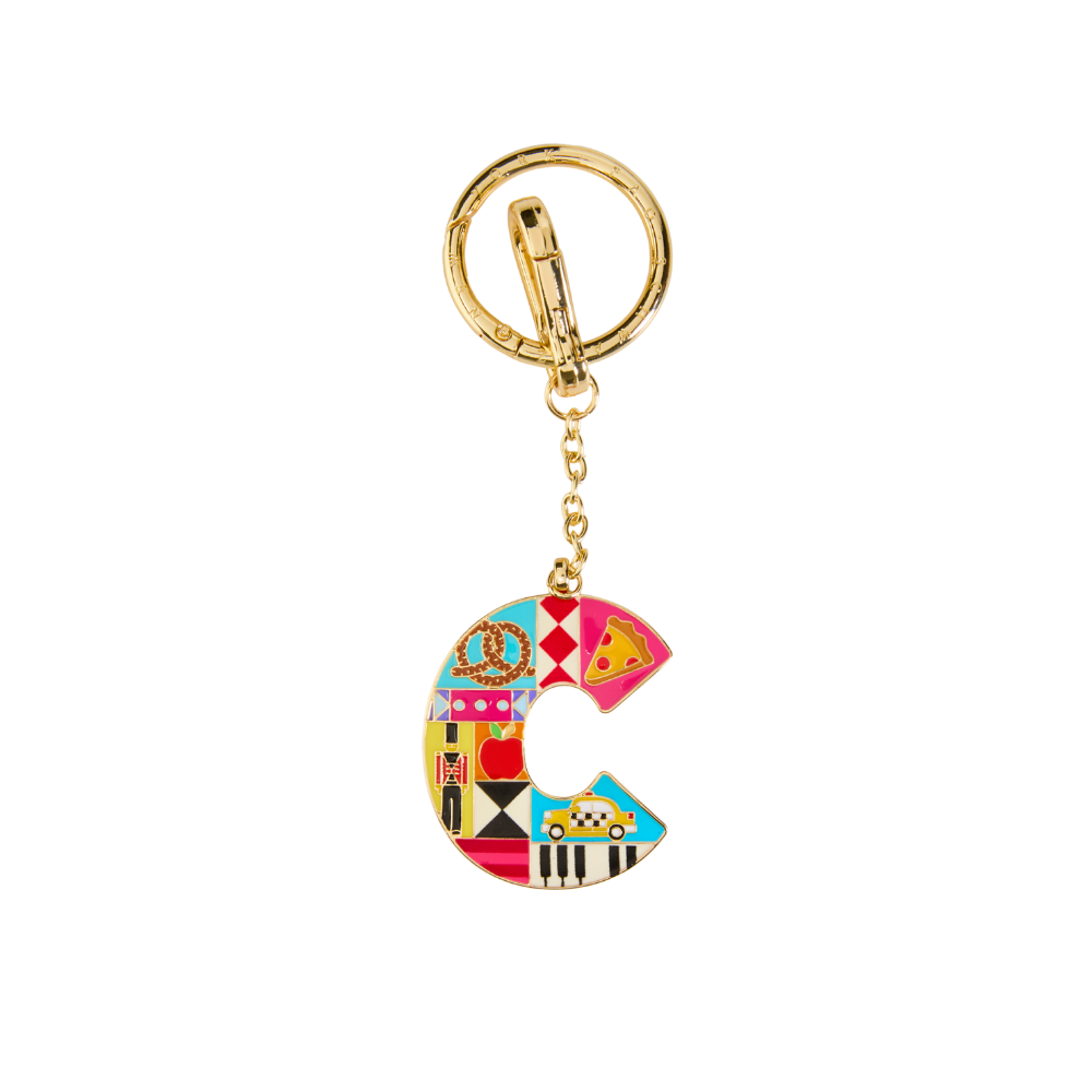 FAO Schwarz - FAO Initial Keychain - C - Souvenirs