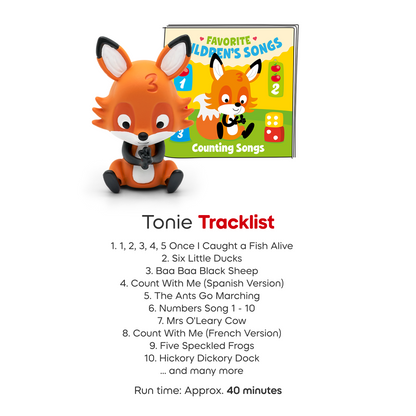 Tonies - Favorite Children's Songs: Counting Songs Tonie - Electronics