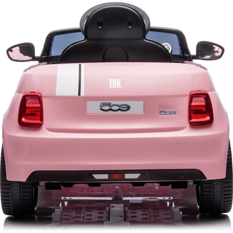 Best Ride on Cars - Fiat 500 12V Ride On Car - Pink - Outdoor