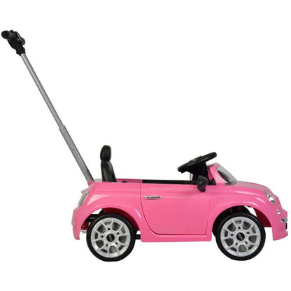 Best Ride on Cars - Fiat Push Car - Pink - Outdoor