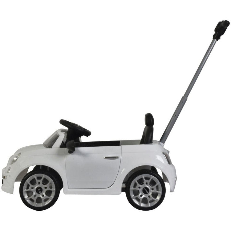 Best Ride on Cars - Fiat Push Car - White - Outdoor