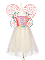 Souza - Flora Dress & Wings Set (Green) - 8-10 Years - Dress up