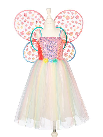 Souza - Flora Dress & Wings Set (Green) - 8-10 Years - Dress up