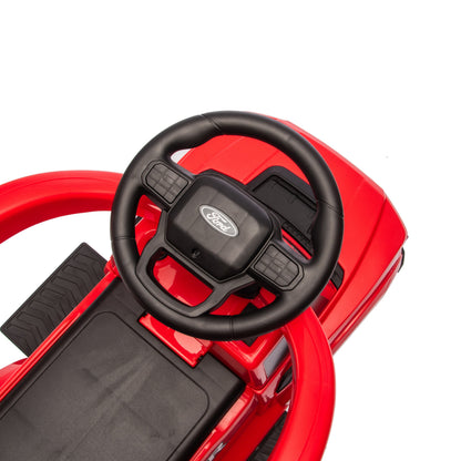 Freddo - Ford Raptor 3-in-1 Push Ride On Toy Car - Red - Outdoor