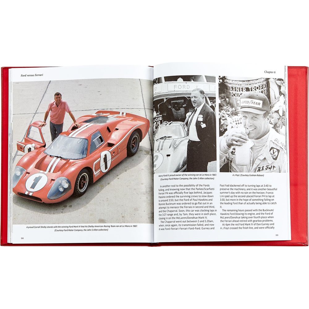 Graphic Image - Ford VS. Ferrari Book Leather Edition - Books