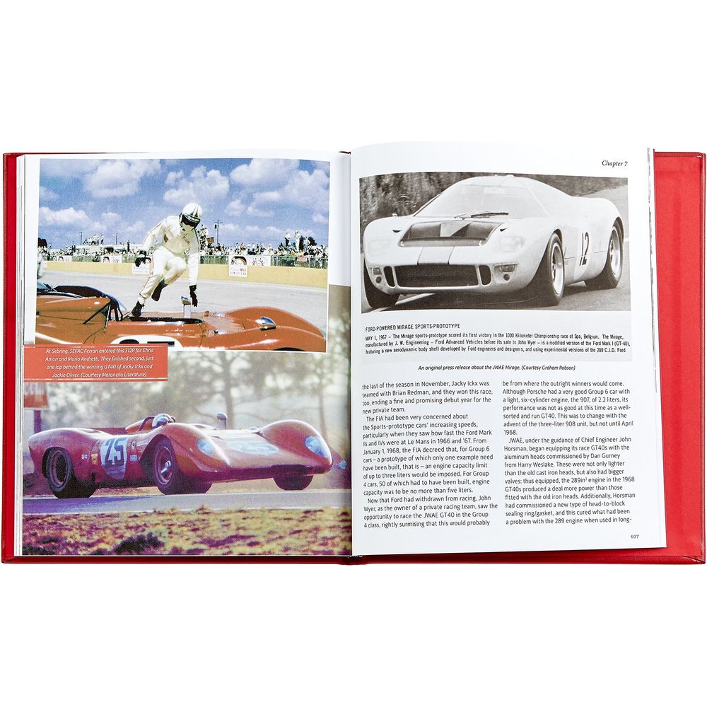 Graphic Image - Ford VS. Ferrari Book Leather Edition - Books