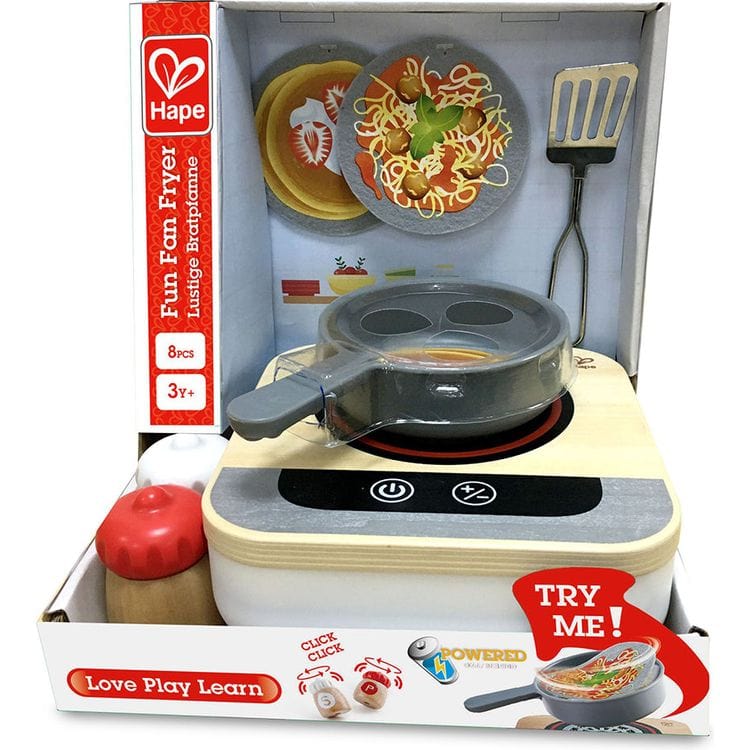 Hape - Fun Fan Fryer-Pretend Play Kitchen Set - Preschool