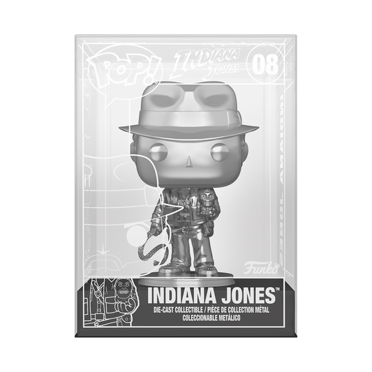 Funko - Funko POP! Die-Cast Indiana Jones with Idol - World of Funko