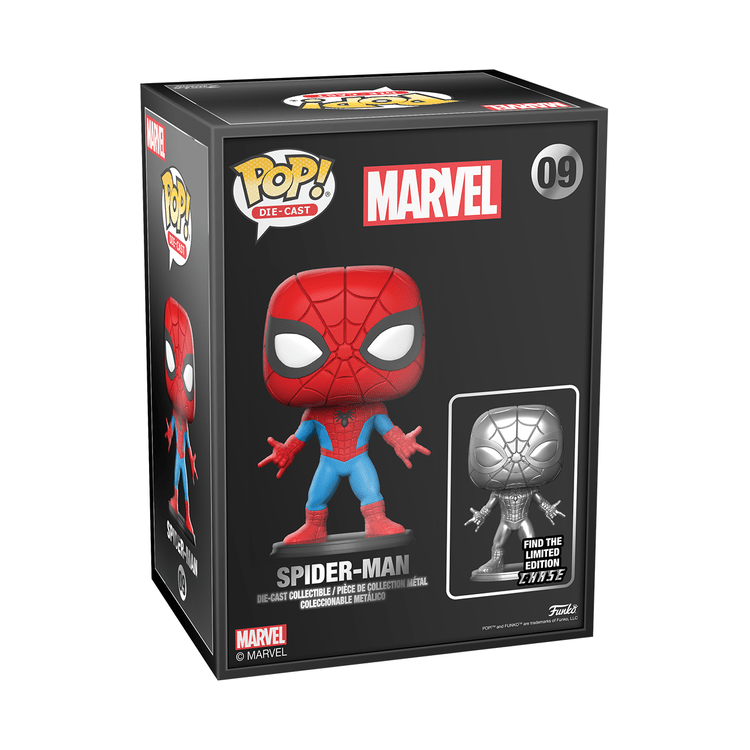 Funko - Funko POP! Marvel Die-Cast Spider-Man - World of Funko