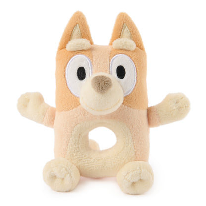 Gund - GUND Bingo Plush Ring Rattle - 6” - World Of Bluey