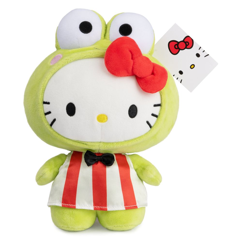 Gund - GUND Sanrio Keroppi Toy,Green, 9.5" - World Of Sanrio