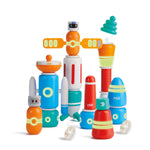 FAO Schwarz - Galaxy Glow Space Blocks Construction Set - Preschool