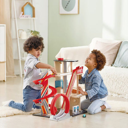 Hape - Gearhead Stunt Garage - Preschool
