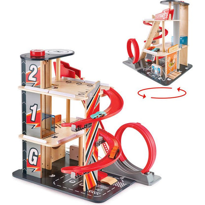 Hape - Gearhead Stunt Garage - Preschool