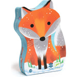 Djeco - Ginger Little Fox 24 Piece Silhouette Jigsaw Puzzle - Puzzles