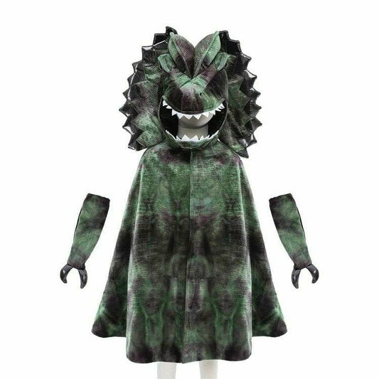 Great Pretenders - Grandasaurus Dilophosaurus Cape w/Claws, Size 4-6 - Dress up