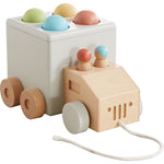 Wonder & Wise - Hammer Time Wood Pull Toy - Infants