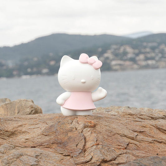 Leblon Delienne - Hello Kitty Figure in Pink Robe - 10.6" - Collectibles